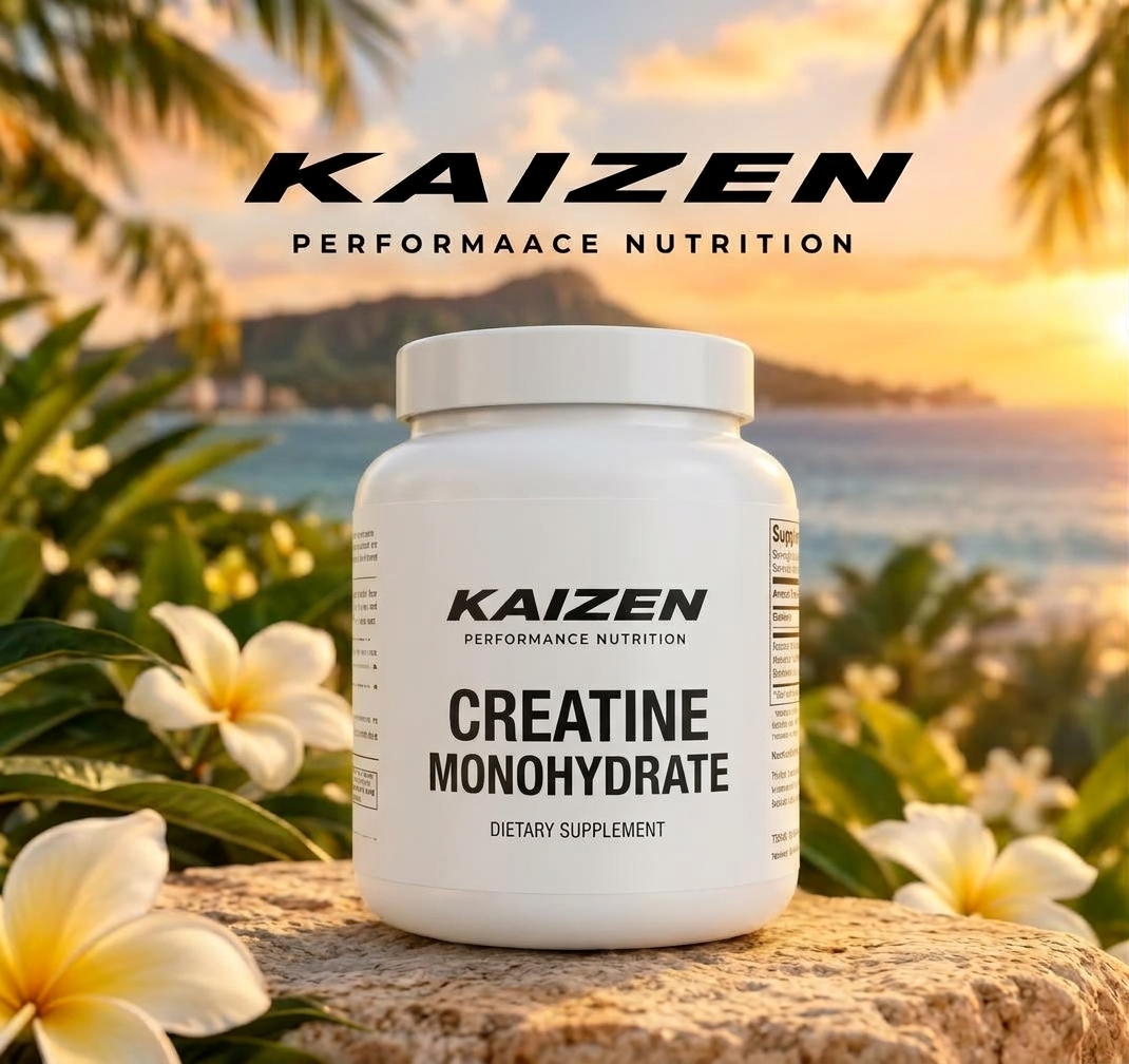 Kaizen Creatine Monohydrate bottle