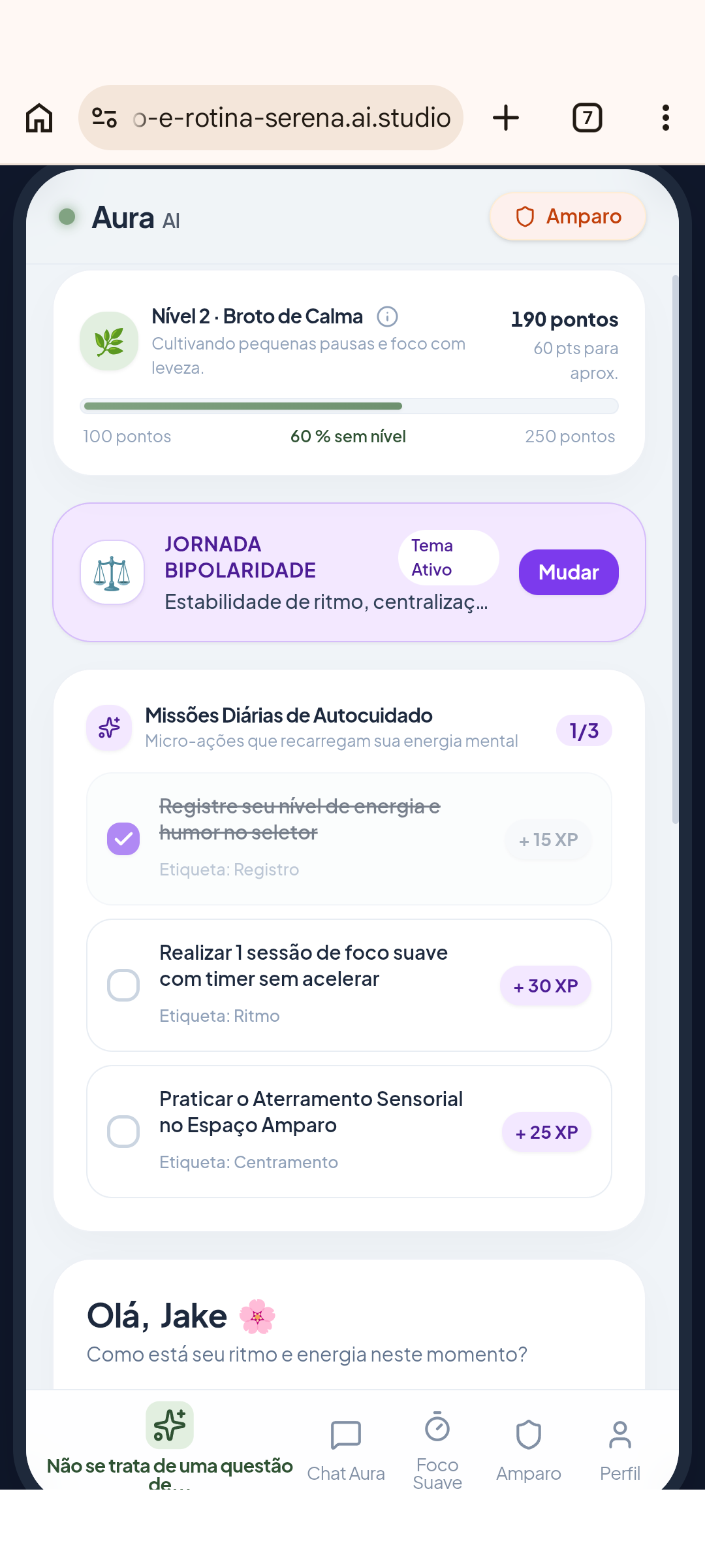 Tela 10 do aplicativo Aura